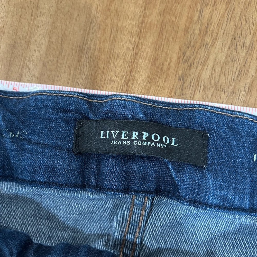 Liverpool Jeans Navy Super Skinny Pull-On Jeans - Picture 2 of 10